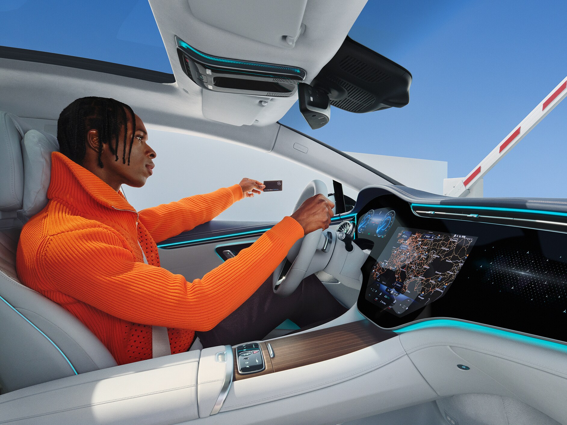 Parking for App como parte del equipamiento de serie de los extras digitales de Mercedes-Benz.