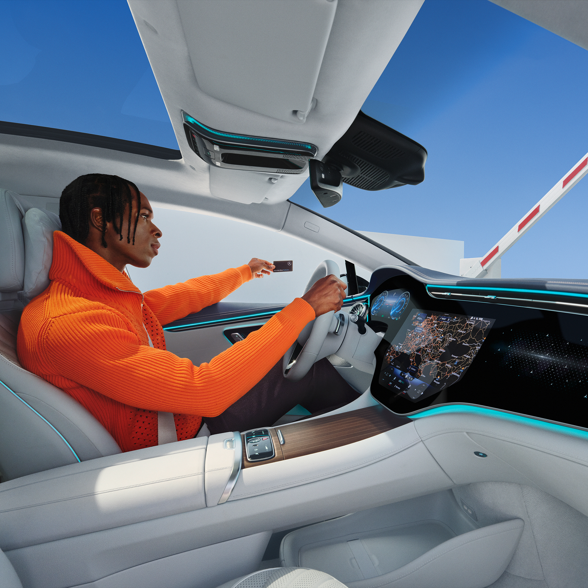 Parking for App | Equipamiento de serie | Mercedes-Benz Parking for App como parte del equipamiento de serie de los extras digitales de Mercedes-Benz.