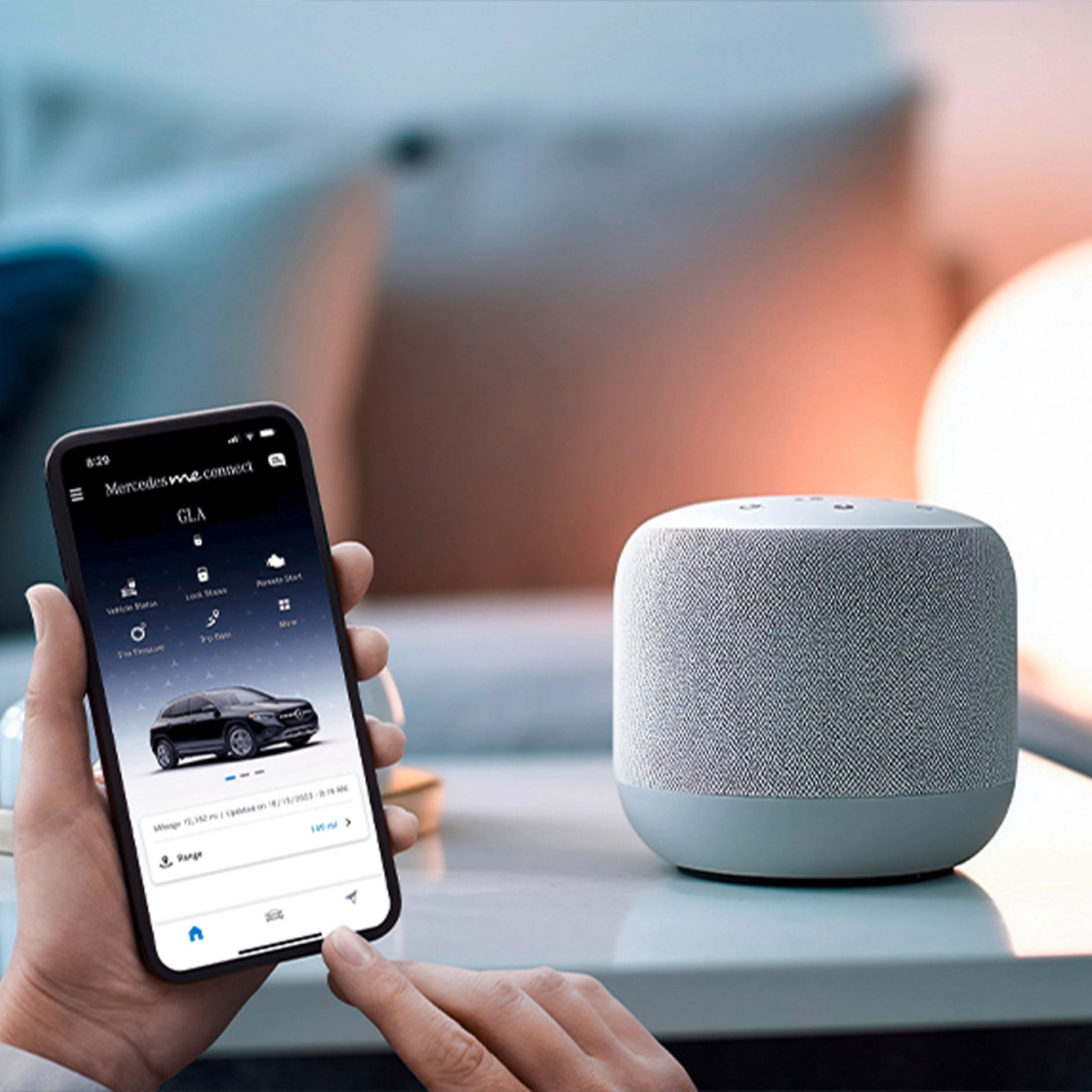 Interfaz de proveedores externos | Equipamiento de serie | Mercedes-Benz La Interfaz de proveedores externos del equipamiento de serie de los extras digitales de Mercedes-Benz.