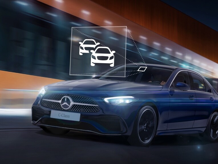 Las luces de carretera automáticas de tu Mercedes-Benz.