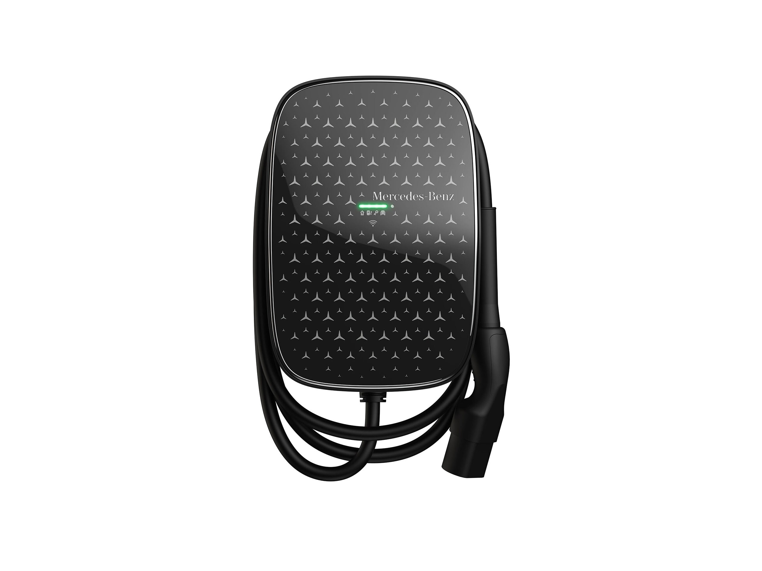 Wallbox con cable de carga fijado