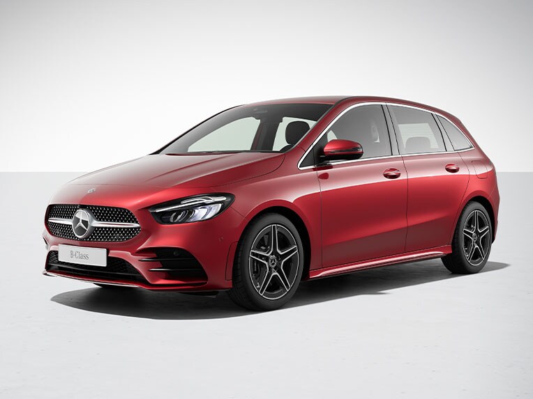 Clase B de Mercedes-Benz con línea AMG Line.