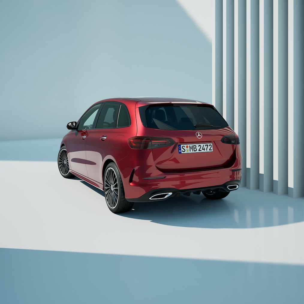Zaga del Clase B de Mercedes-Benz.