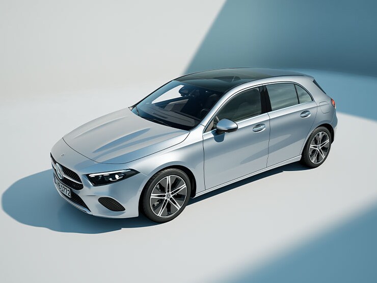 Visual lateral del Clase A de Mercedes-Benz