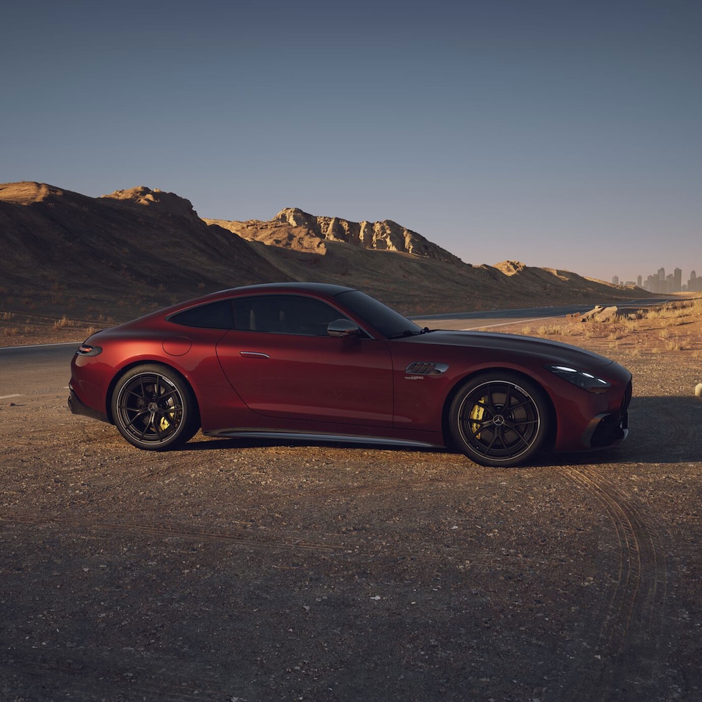 Oferta de opciones MANUFAKTUR del GT Coupé de Mercedes-AMG.