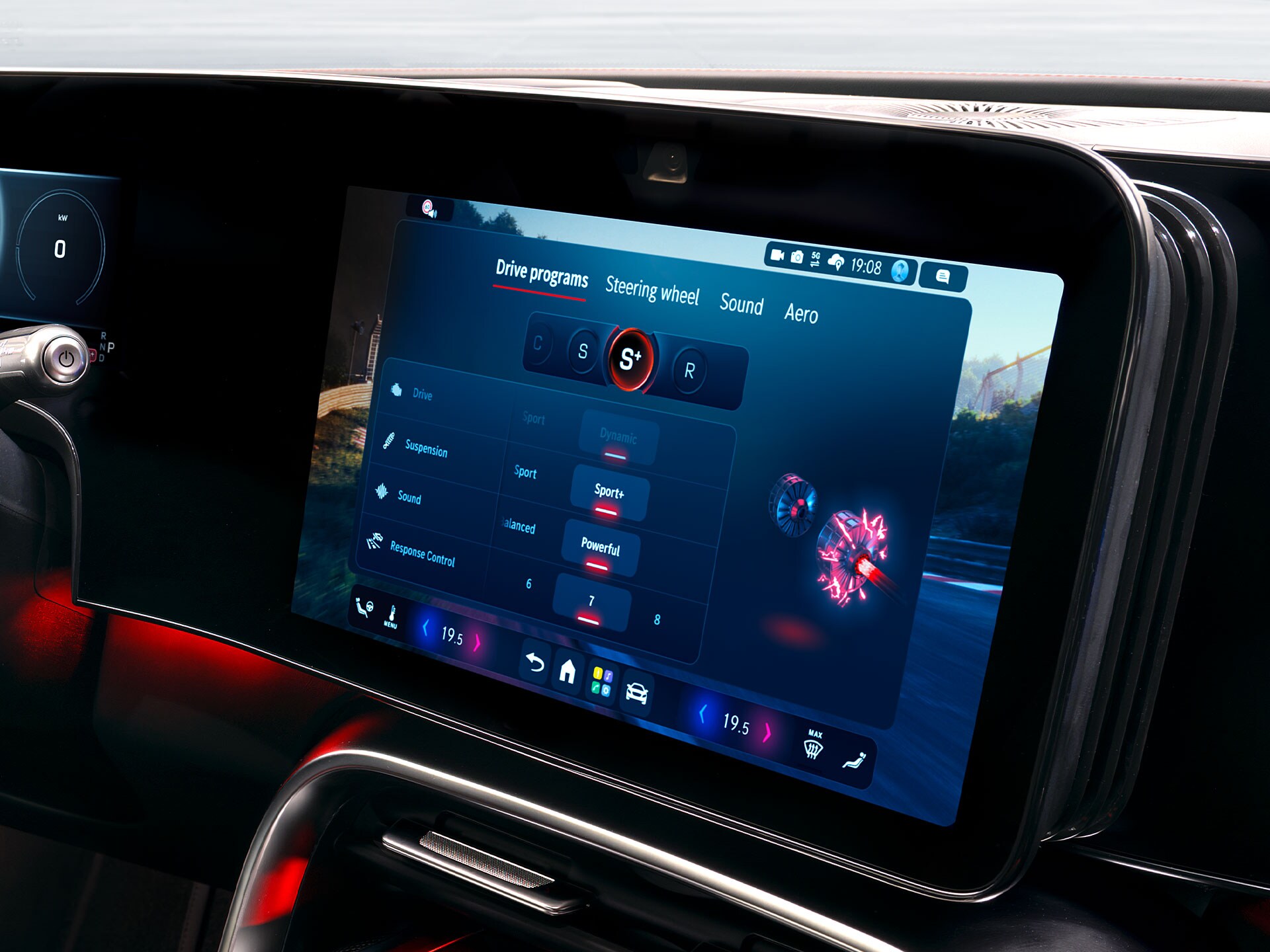 El MB.OS del nuevo GT Coupé de 4 puertas de Mercedes-AMG.