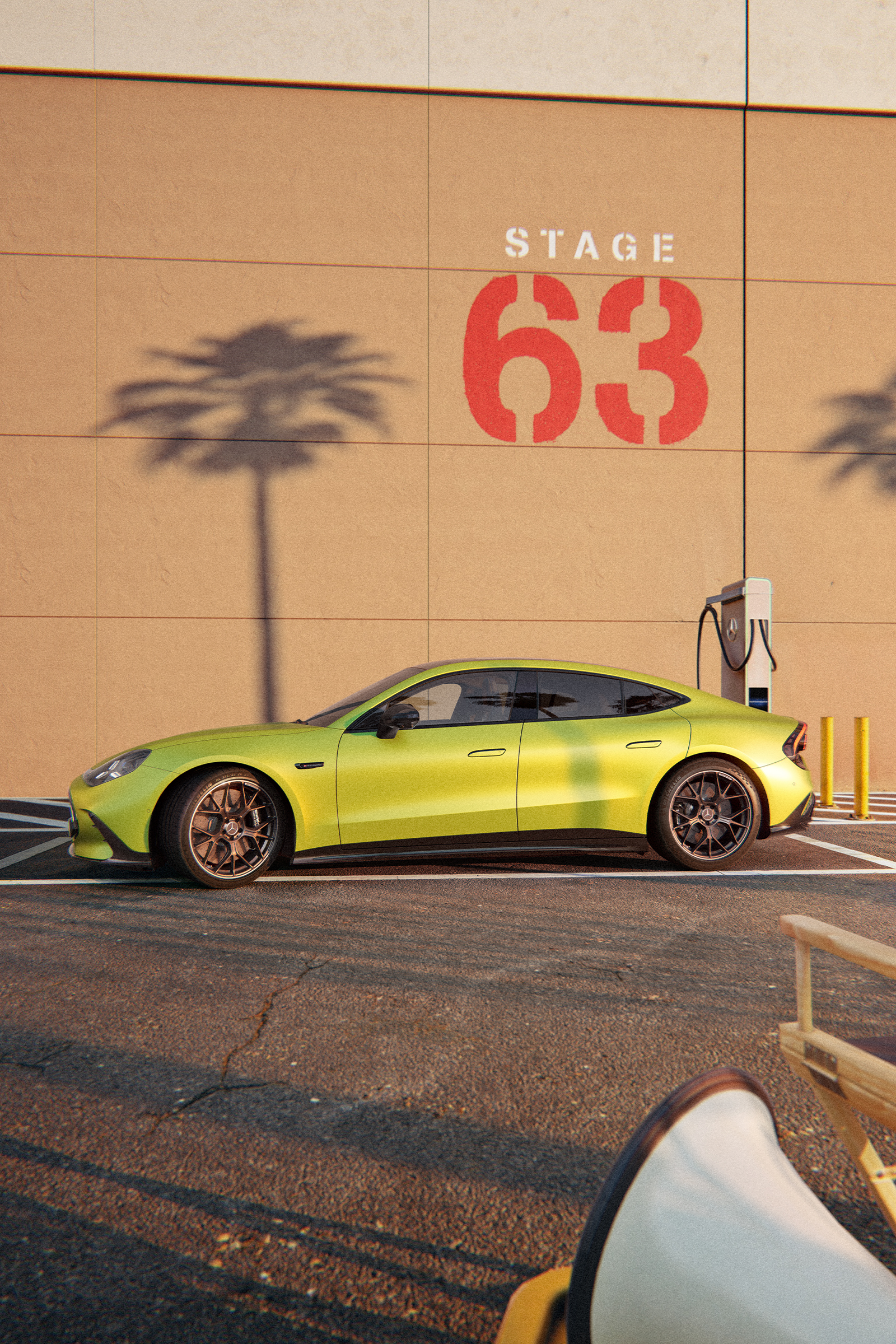 Silueta deportiva | GT Coupé de 4 puertas | Mercedes-AMG La silueta deportiva del nuevo GT Coupé de 4 puertas de Mercedes-AMG.