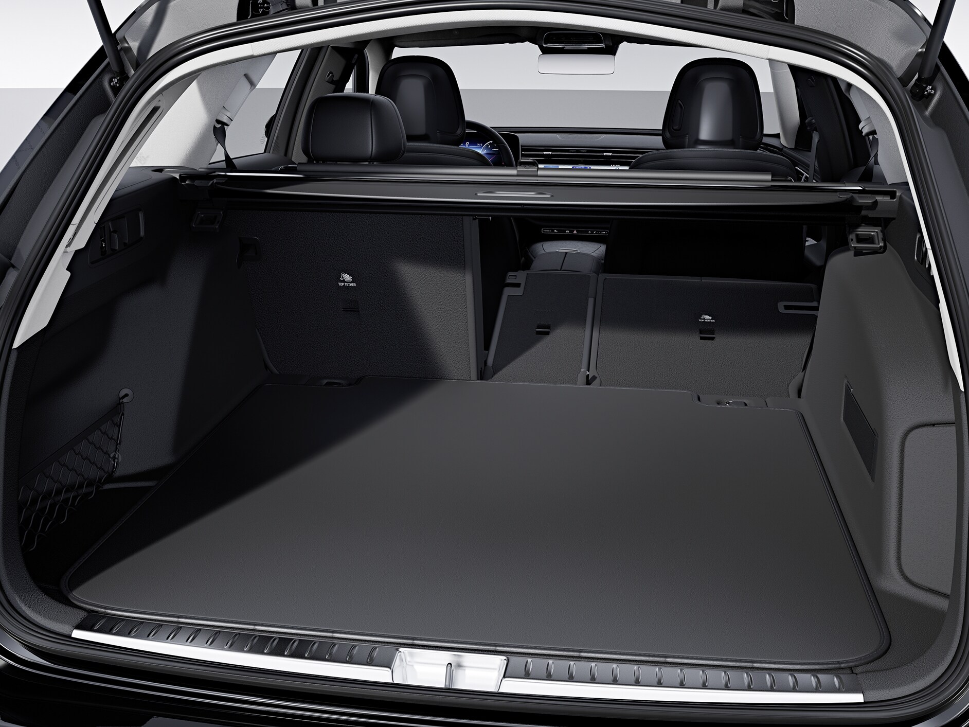 Concepto de espacio flexible del Clase E de Mercedes-Benz.