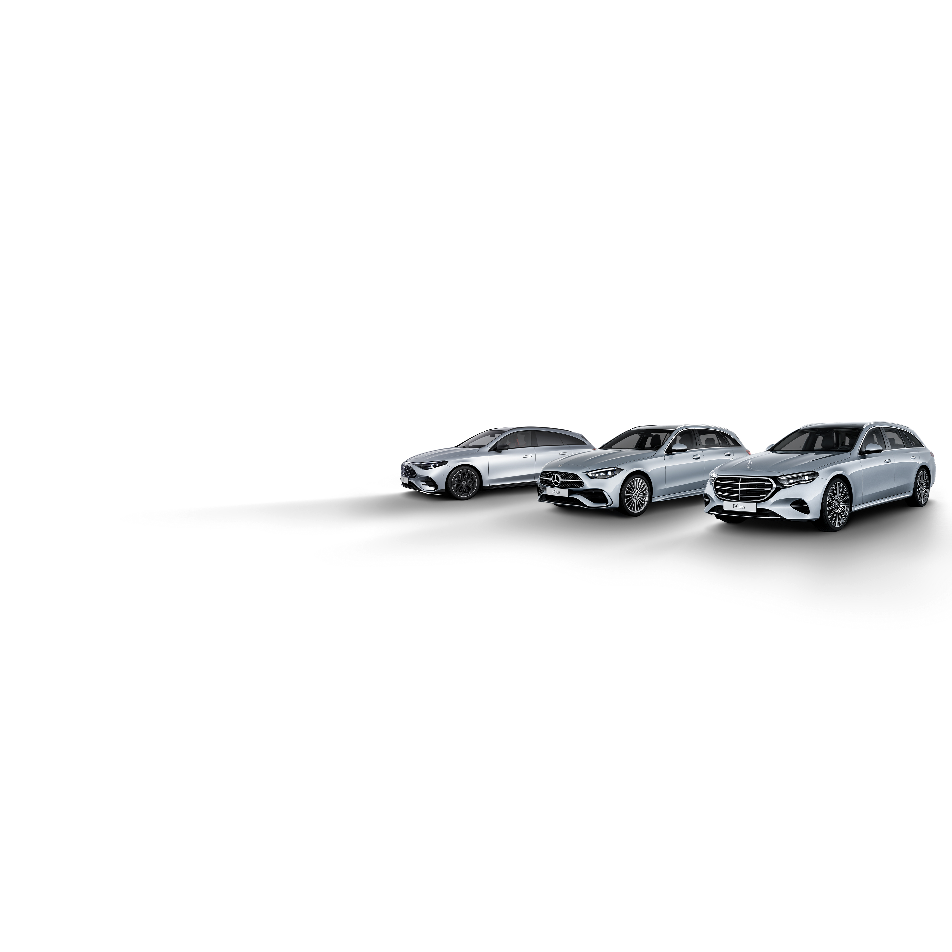Estates | Mercedes-Benz La gama de vehículos Estate de Mercedes-Benz: CLA Shooting Brake, Clase C Estate y Clase E Estate.