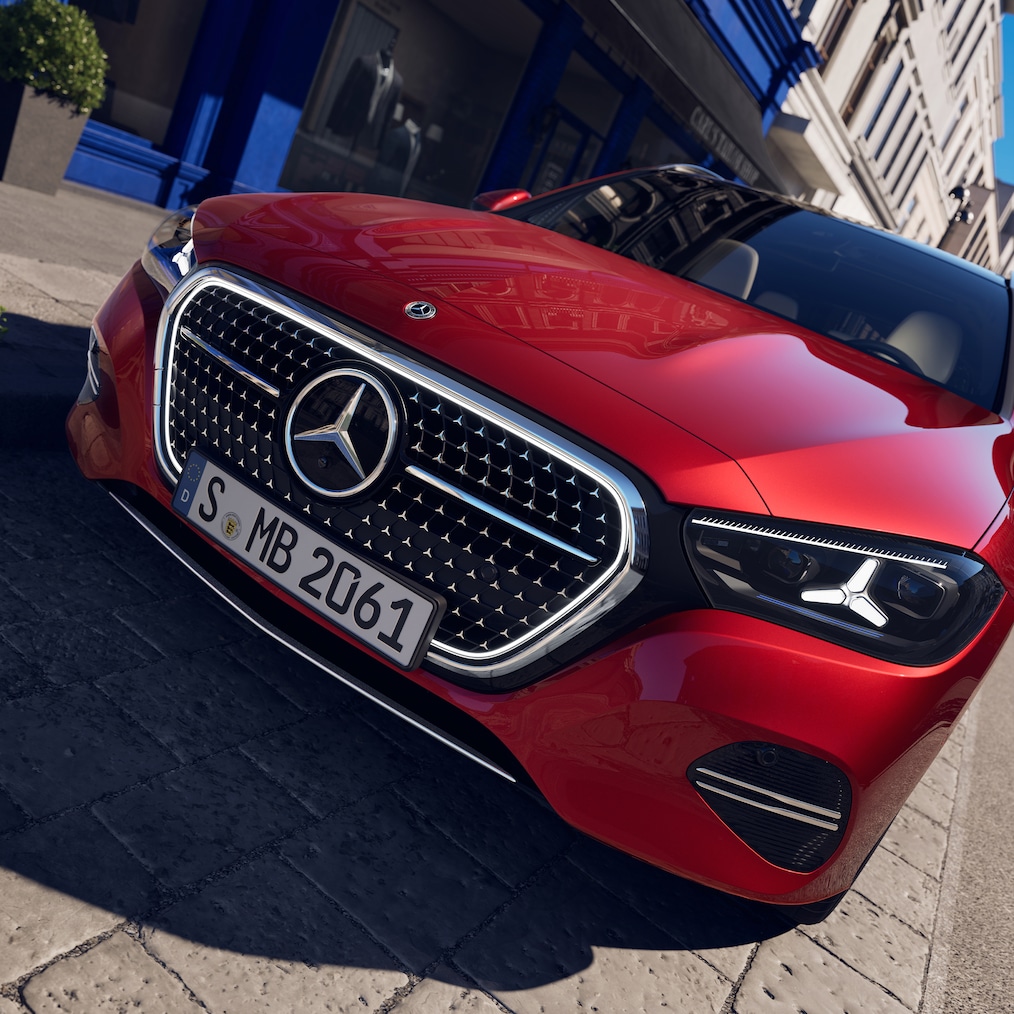El frontal del nuevo Clase C Estate de Mercedes-Benz.