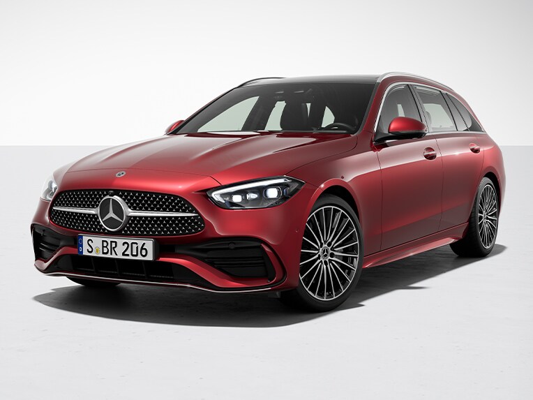 El Clase C Estate de Mercedes-Benz con AMG Line.