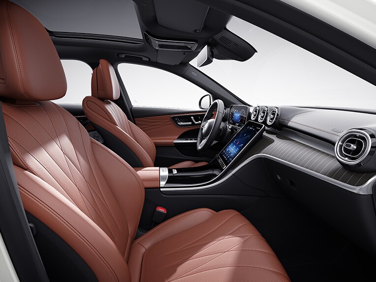 El Clase C Estate de Mercedes-Benz con la línea de diseño y equipamiento AVANTGARDE.