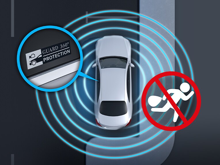 El Mercedes-Benz Clase C Estate con Guard vehicle Plus.