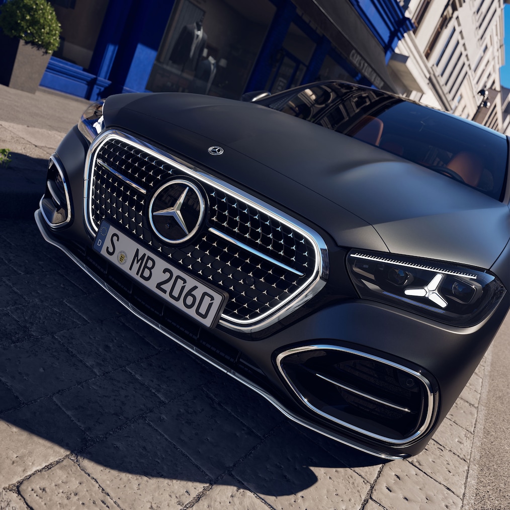La parte delantera del nuevo Clase C Berlina de Mercedes-Benz.