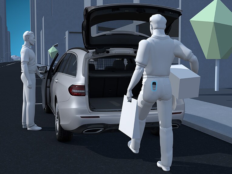 El Mercedes-Benz Clase C Berlina con Paquete de confort KEYLESS-GO.