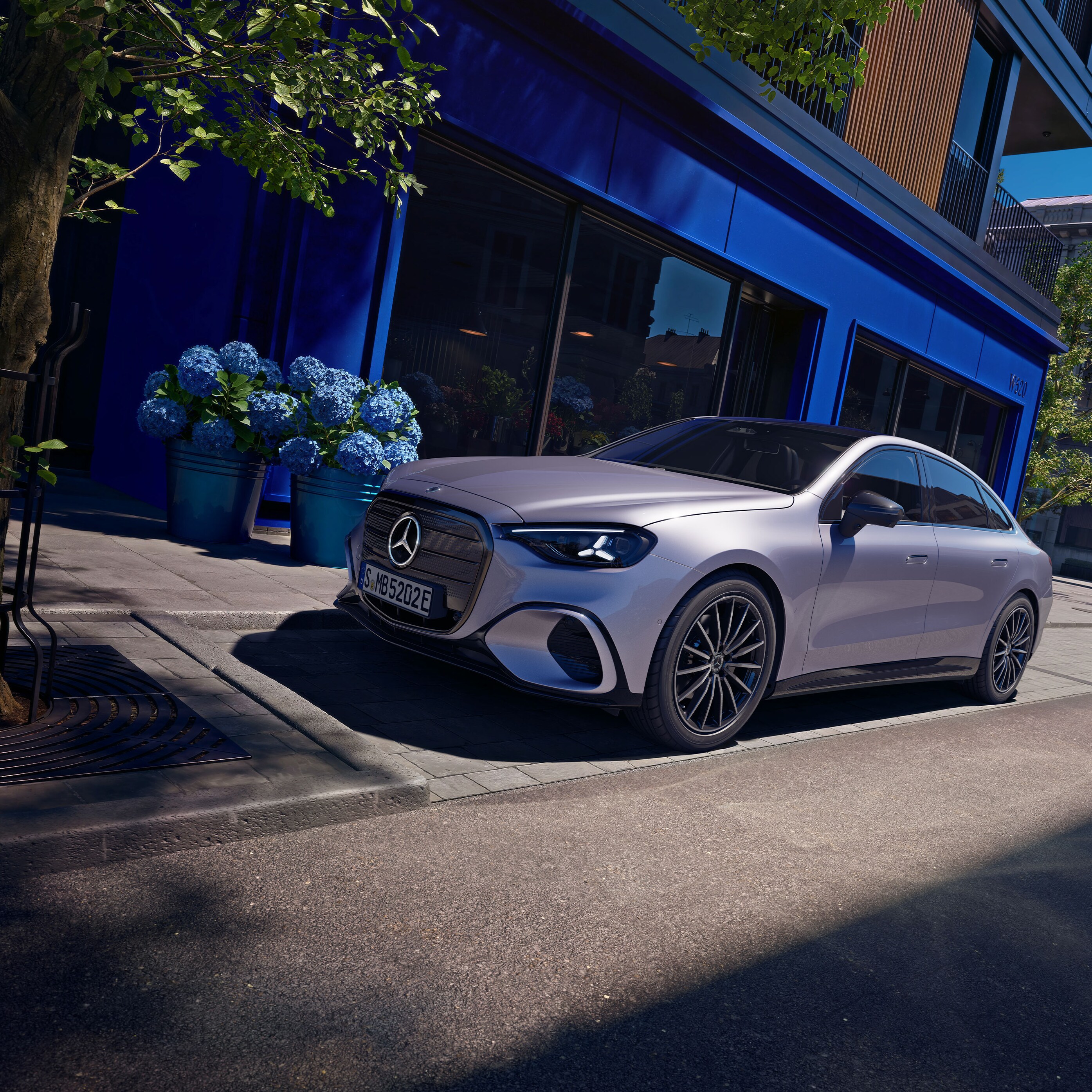 El exterior del nuevo Clase C de Mercedes-Benz.