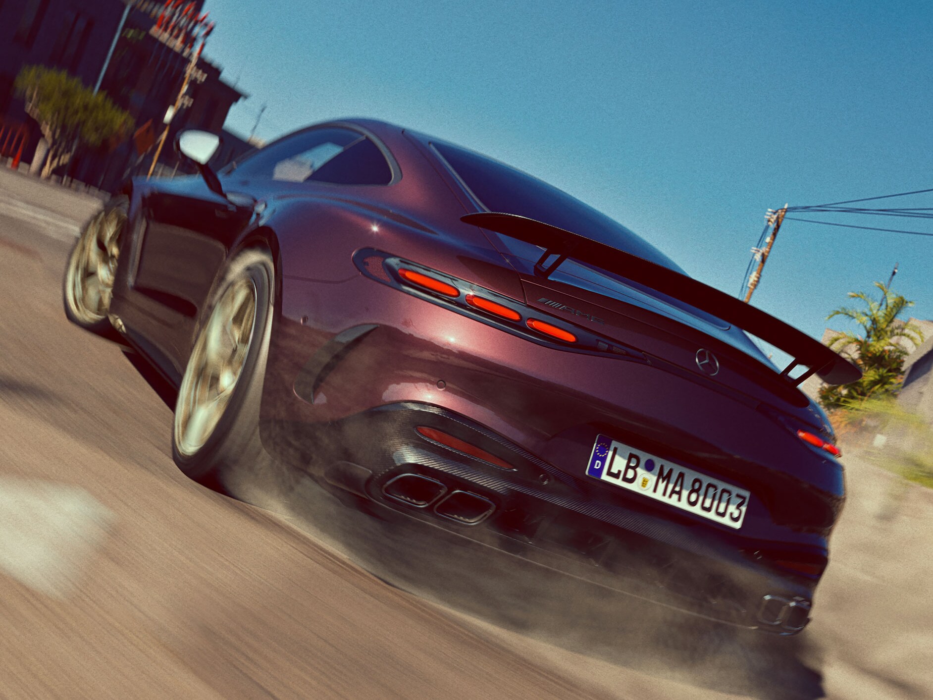 El GT Coupé de Mercedes-AMG.