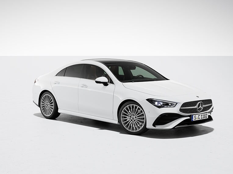 El Mercedes-Benz CLA Coupé con la línea de equipamiento Progressive.