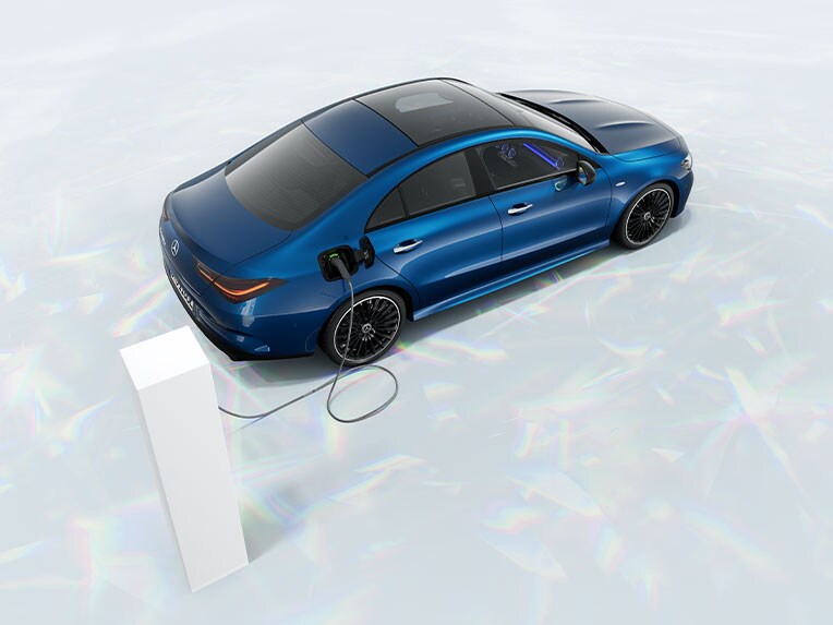 El Mercedes-Benz CLA Coupé con propulsión híbrida enchufable.