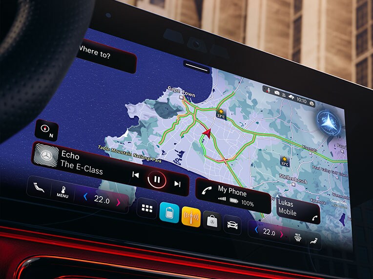 El asistente virtual MBUX del nuevo CLA de Mercedes-Benz.