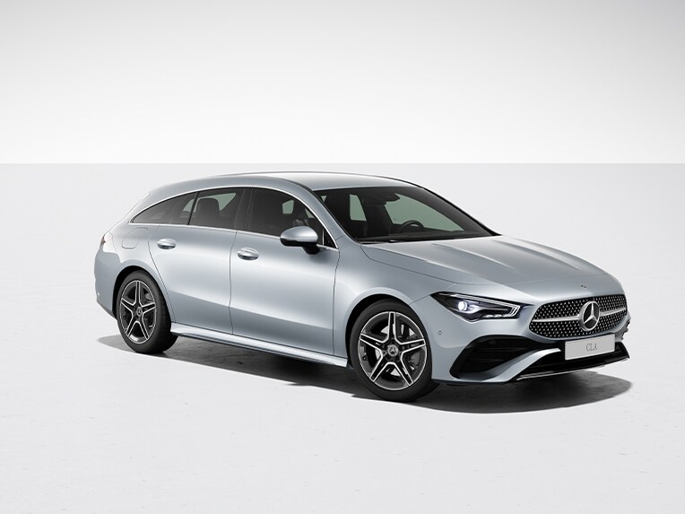 El Mercedes-Benz CLA Shooting Brake con la línea de equipamiento AMG Line.