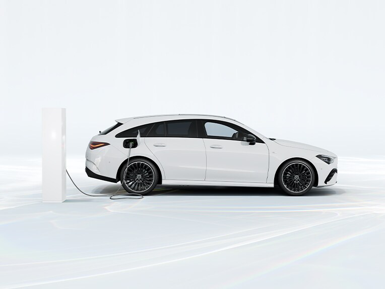 El Mercedes-Benz CLA Shooting Brake en su versión híbrida enchufable.