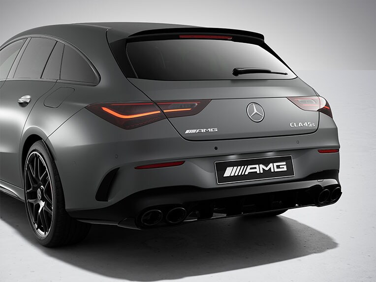 El paquete aerodinámico AMG del Mercedes-AMG CLA Shooting Brake.