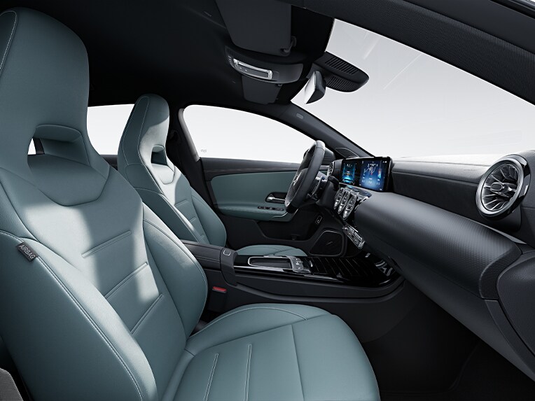 Paquete de asientos AMG Performance High-End del CLA Shooting Brake de Mercedes-AMG.