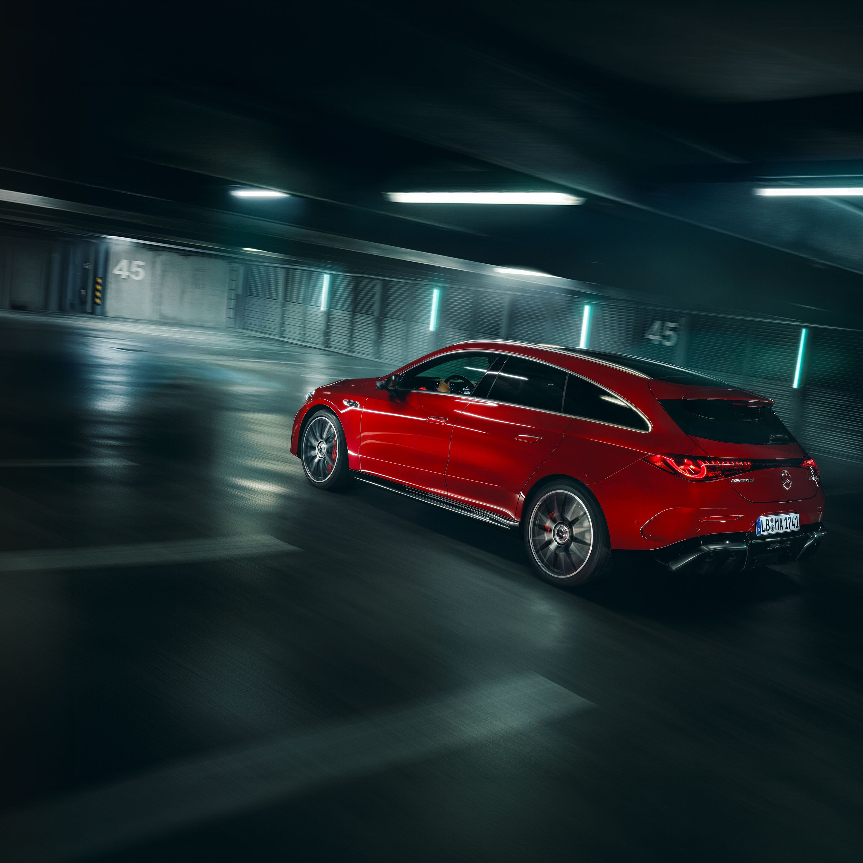 Las prestaciones del nuevo Mercedes-AMG CLA 45 eléctrico 4MATIC+ Shooting Brake.