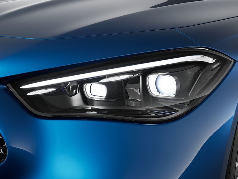 DIGITAL LIGHT del CLE Cabrio de Mercedes-Benz.