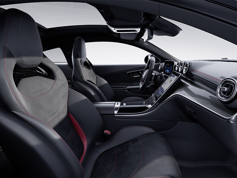 El paquete de asientos AMG Performance Advanced High-End del nuevo Mercedes-AMG CLE Coupé.