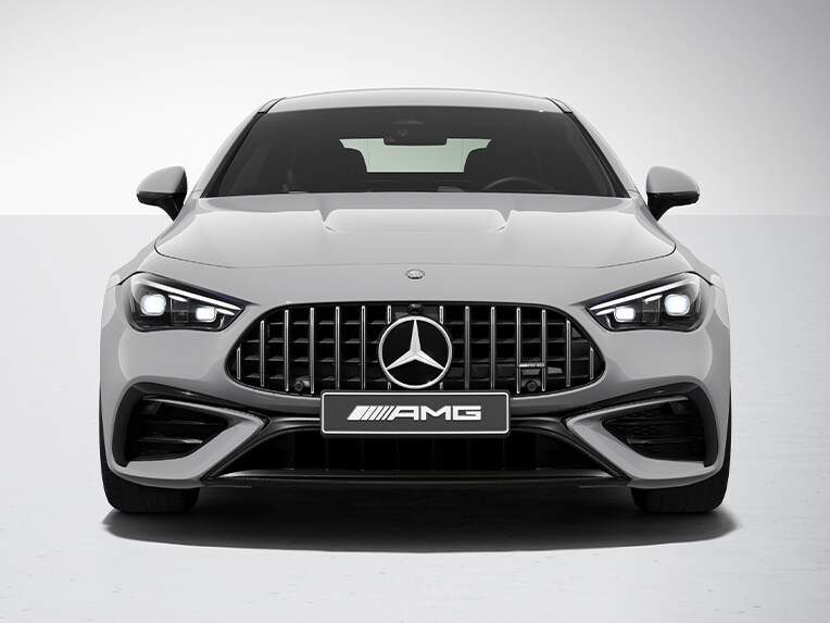 El paquete exterior de fibra de carbono AMG II del nuevo Mercedes-AMG CLE Coupé.
