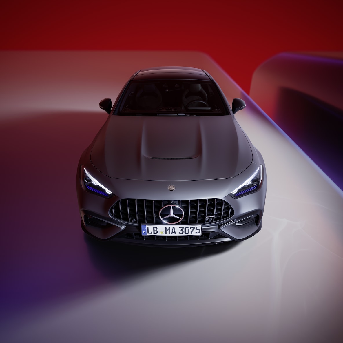 Vista lateral del Mercedes-AMG CLE 53 4MATIC+ Coupé.