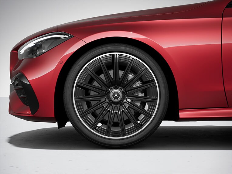El sistema de frenos en el nuevo CLE Coupé de Mercedes-Benz.