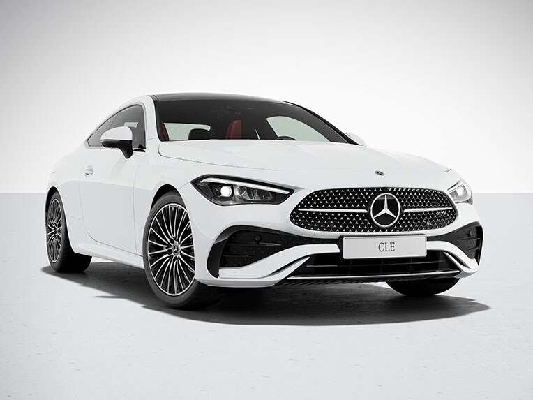 La línea AMG Line en el vehículo deportivo CLE Coupé de Mercedes-Benz.