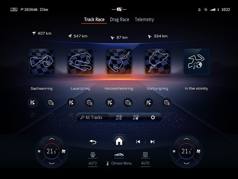 El AMG TRACK PACE del Mercedes-AMG Clase E Estate.