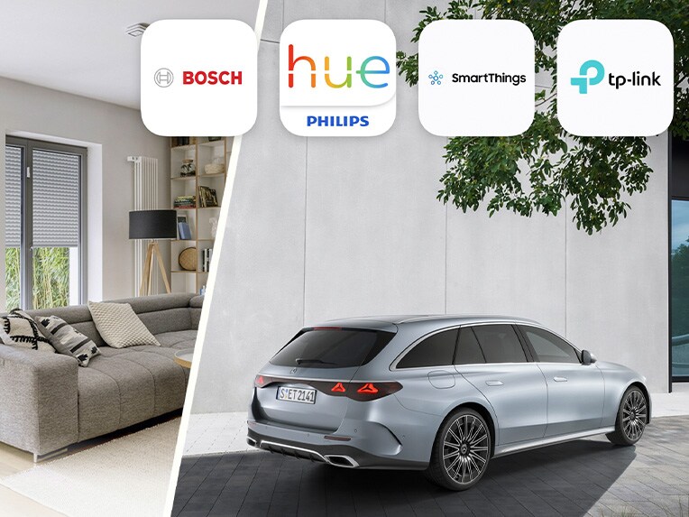 El Clase E de Mercedes-Benz con Smart Home.