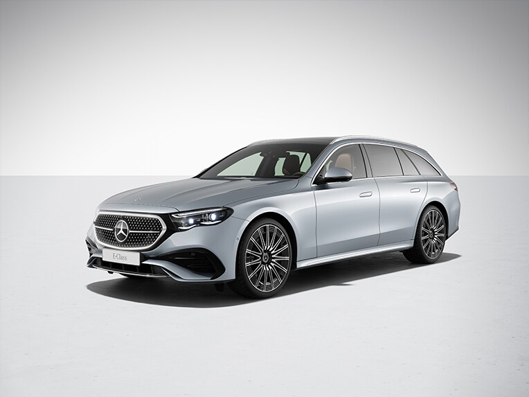 El Clase E de Mercedes-Benz con la línea AMG Line.