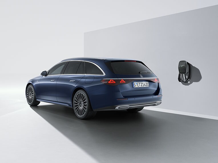 El Clase E de Mercedes-Benz con tecnología híbrida enchufable.