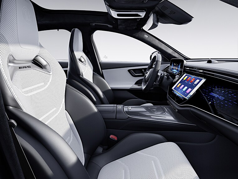 El paquete de asientos AMG Performance High-End del Mercedes-AMG Clase E Berlina.