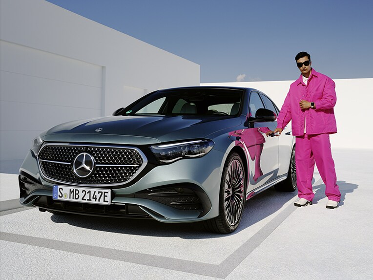 La llave digital del vehículo del Clase E Berlina de Mercedes-Benz.