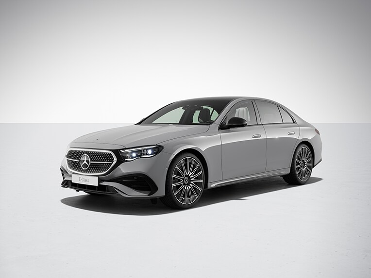 Exterior del Clase E Berlina de Mercedes-Benz con paquete Night.