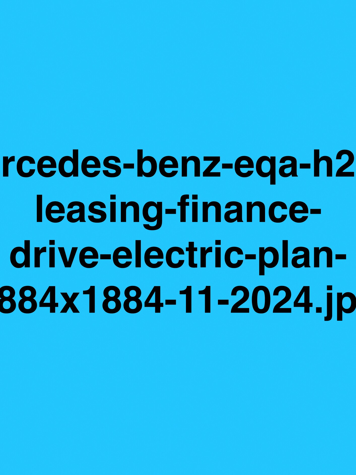 El plan Drive Electric para el EQA de Mercedes-Benz.