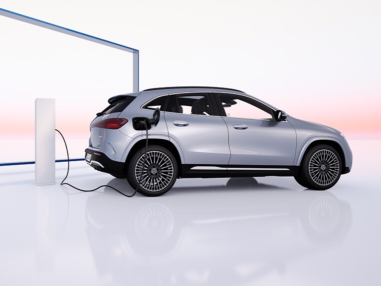 Green Charging en el EQA de Mercedes-Benz.