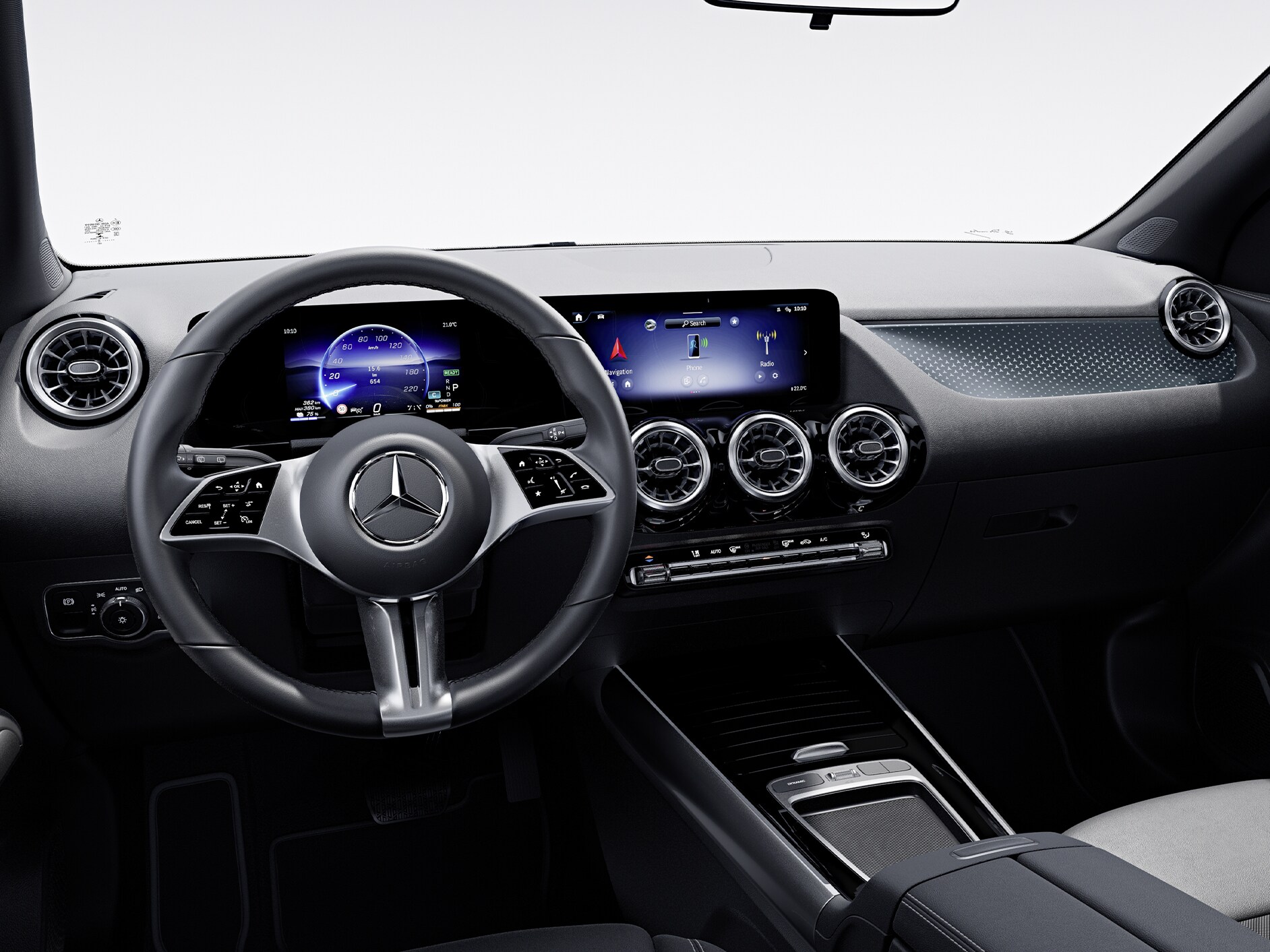 El EQA de Mercedes-Benz con el paquete Advanced.