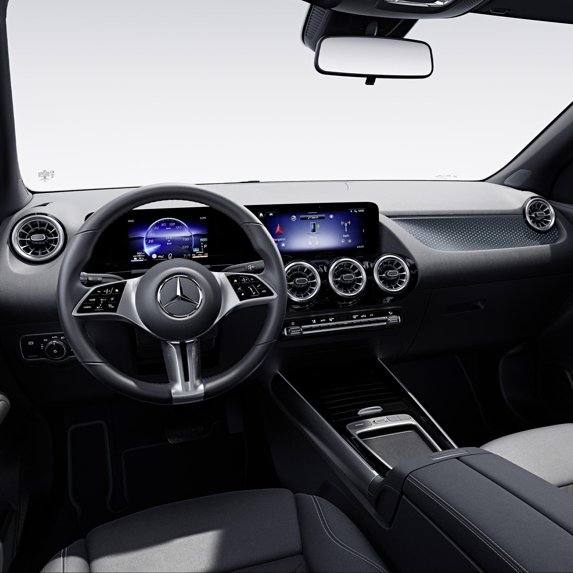 Paquete Advanced | EQA | Mercedes-Benz El EQA de Mercedes-Benz con el paquete Advanced.