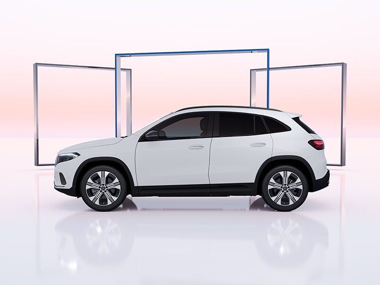 El EQA de Mercedes-Benz con la línea de equipamiento Electric Art.