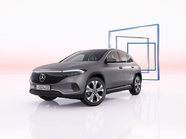 El EQA de Mercedes-Benz con la línea de equipamiento Progressive.