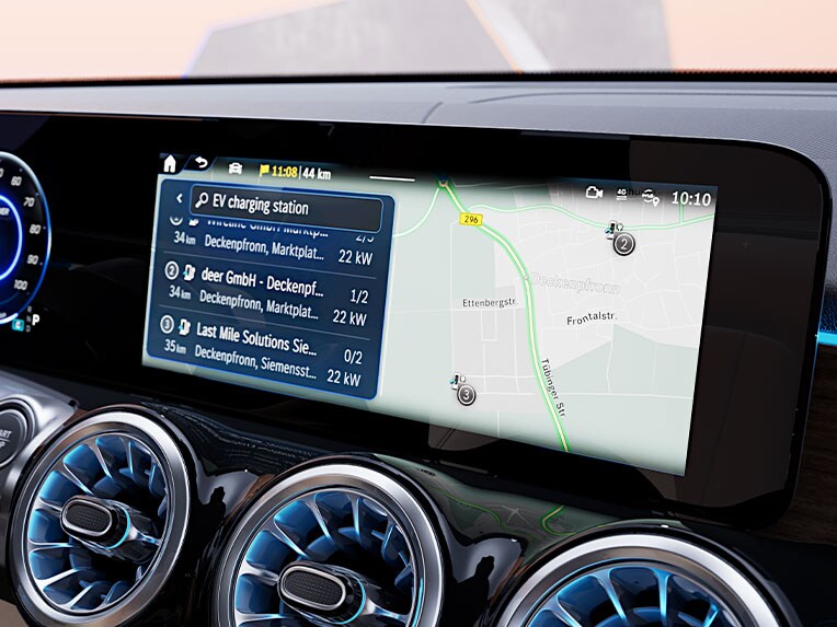 Plug & Charge en el EQB de Mercedes-Benz.