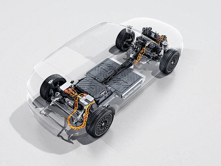 La tracción integral 4MATIC en el EQB de Mercedes-Benz.